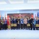 Pj Bupati Tulang Bawang Ferli Yuledi Hadiri Rapat Pleno KPU, Ucapkan Selamat kepada Paslon Terpilih