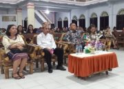 Kapolsek Kendahe Hadiri Acara Adat Tulude di Desa Mohong Sawang