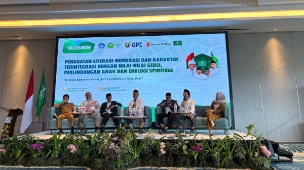 Program KREASI LP Ma'arif NU Resmi Digelar, Wagub Lampung Tekankan Pentingnya Literasi dan Numerasi