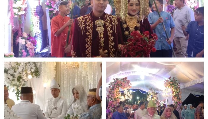 Septiawan Hazra dan Audrey Putri Bintaher Resmi Menikah, Pj Bupati Berikan Pesan Menyentuh