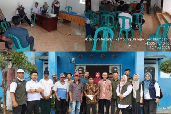 Dinas TPHP Way Kanan Gelar BimTek untuk Tingkatkan Pengetahuan Peternak di Kampung Sri Rejeki