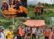 BPBD Way Kanan dan Basarnas Lakukan Pencarian Anak yang Diduga Terjatuh di Sungai Way Umpu Banjit