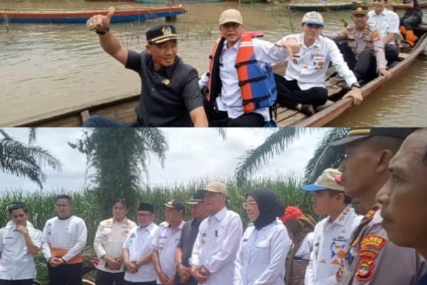 Bupati Ali Rahman dan Wakil Bupati Ayu Asalasiyah Kunjungi Lokasi Banjir, Salurkan Bantuan Logistik untuk Masyarakat Sri Menanti