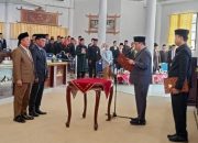DPRD Way Kanan Lantik Pengganti Antar Waktu Elyas Yusman dan Haprin