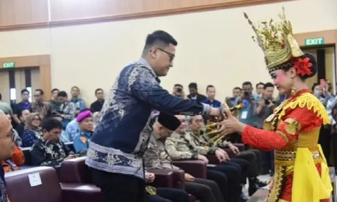 Serah Terima Jabatan Kepala BPK Lampung, Ahmad Giri Akbar Beri Ucapan Selamat