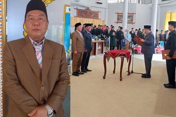 Elyas Yusman Kembali Dilantik sebagai Anggota DPRD Way Kanan Setelah PAW