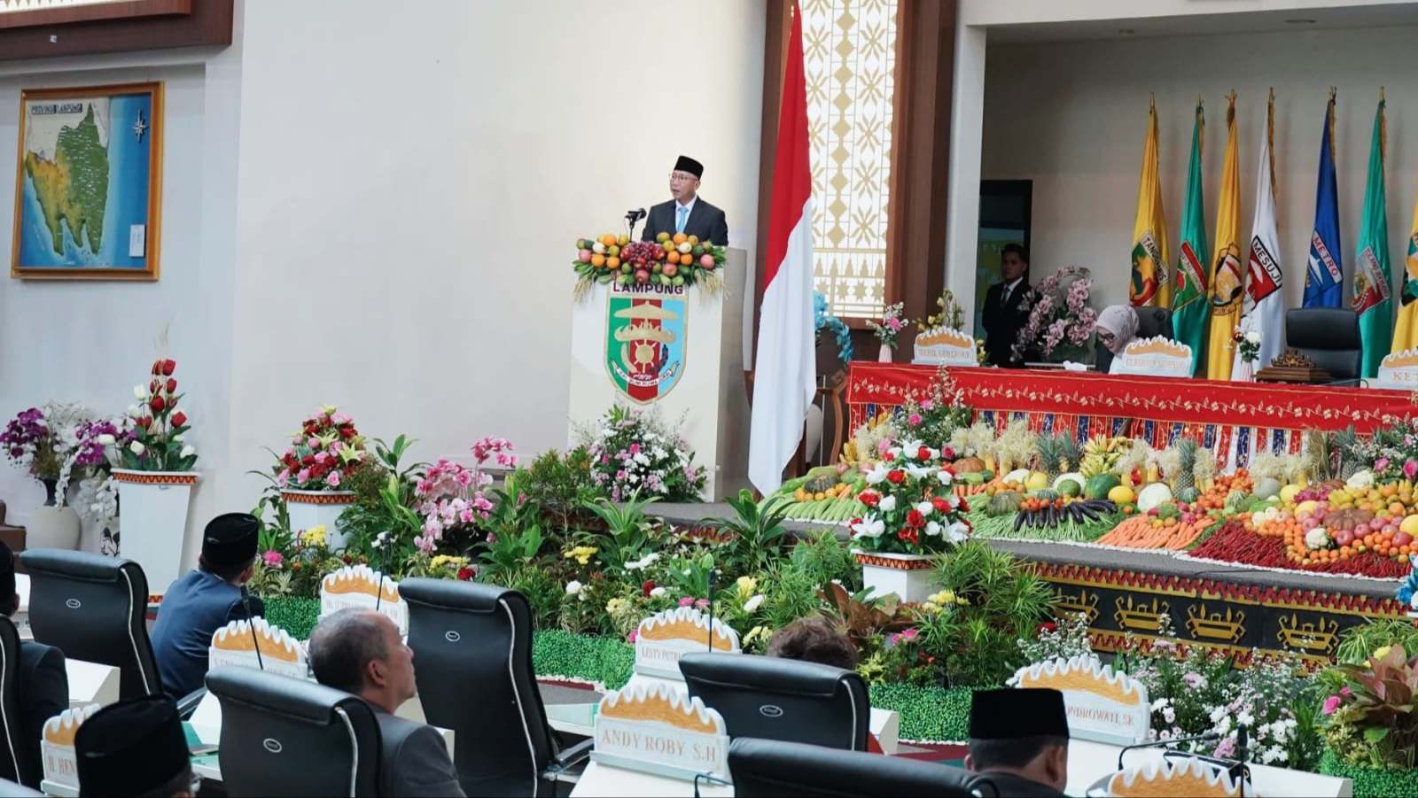 Lampung Menuju Indonesia Emas, Ini Pidato Perdana Gubernur