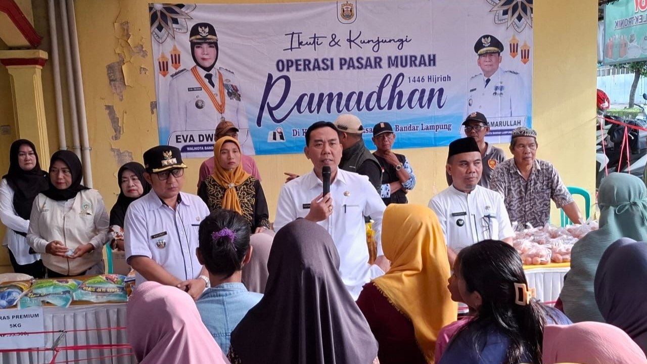 Operasi Pasar Murah Ramadan Bandar Lampung Digelar, Bantu Warga Penuhi Kebutuhan Pokok