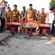Gubernur Lampung Awali Kunker dengan Groundbreaking Jalan Kotabumi-Bandar Abung