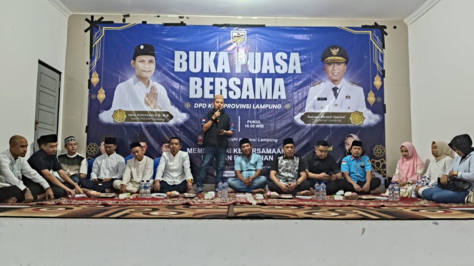 KNPI Lampung dan Pemprov Eratkan Sinergi Lewat Buka Puasa Bersama