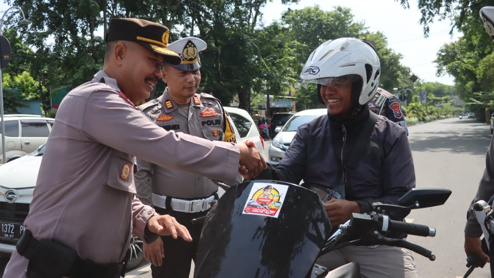 Jelang Lebaran, Polres Probolinggo Kota Sosialisasi Mudik Aman Keluarga Nyaman