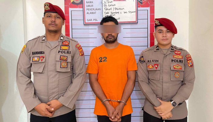 Satreskrim Polres Aceh Utara Ungkap Kasus Pembakaran Rumah