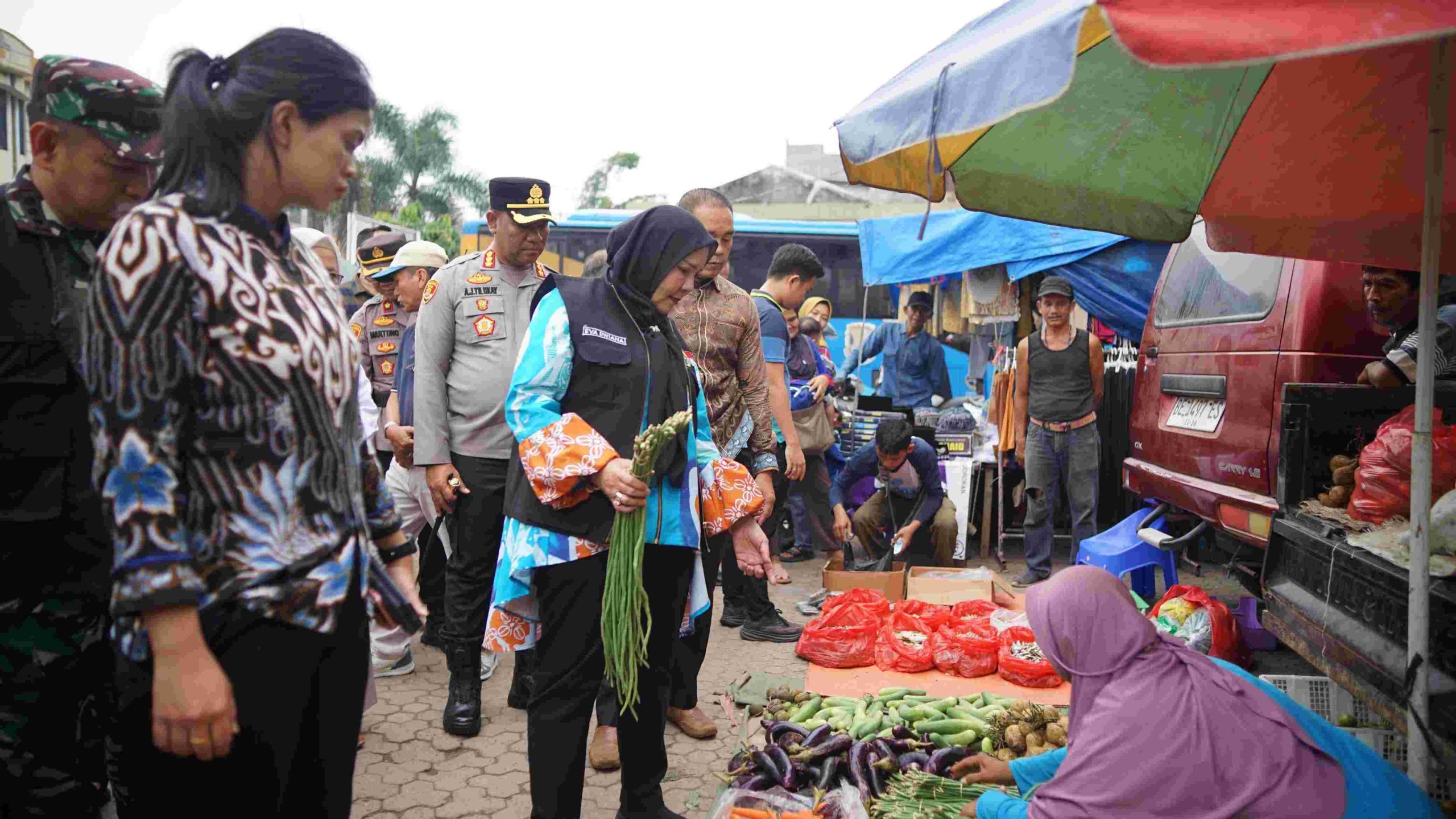 Jelang Idul Fitri, TPID Bandar Lampung Sidak Pasar, Pastikan Stok dan Harga Stabil