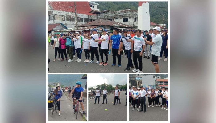 Sangihe Gelar Gebyar Olahraga Membara dan Car Free Day di Pelabuhan Tua Tahuna