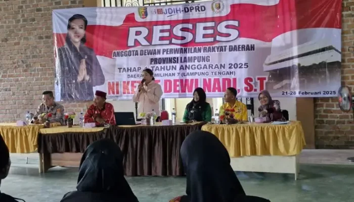 I Ketut Dewi Nadi Gelar Reses di Kampung Sukabinangun Lampung Tengah, Serap Aspirasi Masyarakat