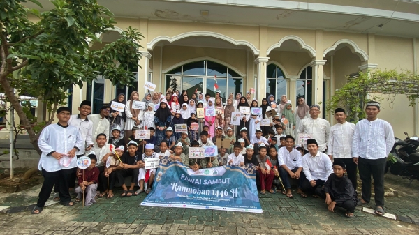 Warga BPK dan TPA Al Iman Gelar Pawai Ramadhan, Ajang Silaturahmi dan Berbagi