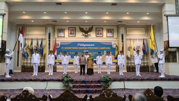 Pemprov Lampung Lepas Pj Sekdaprov Fredy, Purna Bakti Setelah 35 Tahun Mengabdi