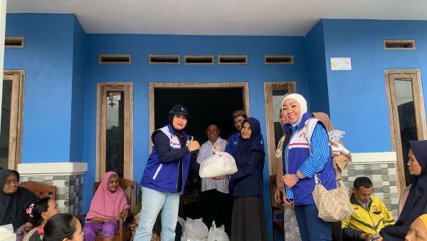 PAN Salurkan Bantuan untuk Korban Banjir di Bandar Lampung