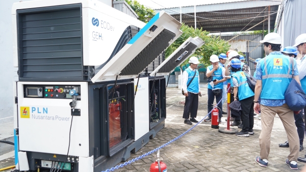 PLN Nusantara Power Uji Coba Pembangkit Hidrogen di Gili Ketapang