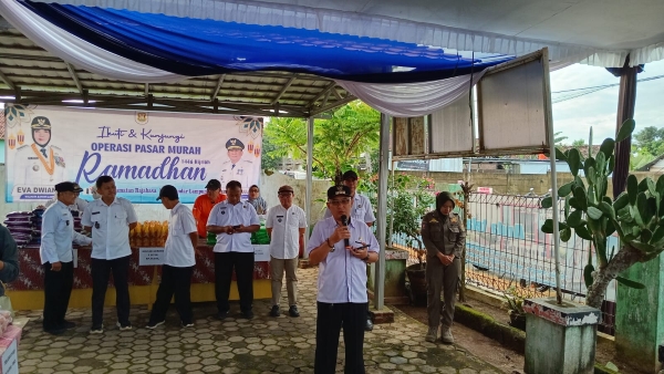 Warga Bandar Lampung Antusias Serbu Pasar Murah Ramadan