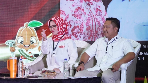 Nanda-Anton Siap Curahkan Jiwa Raga untuk Kesejahteraan Pesawaran