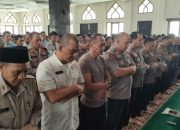 Polda Sumsel Gelar Salat Gaib untuk Tiga Anggota Polda Lampung yang Gugur Ditembak