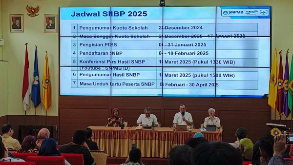 Unsri Umumkan Hasil SNBP 2025: 2.065 Calon Mahasiswa Diterima dari 23 Ribu Peminat