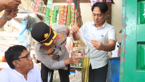 Polres Aceh Utara Pastikan Volume Minyakita Sesuai Standar di Pasar Lhoksukon