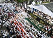 Ribuan Warga Lampung Padati Lampung Bersholawat, Peringati Nuzulul Quran dan HUT ke-61 Provinsi Lampung