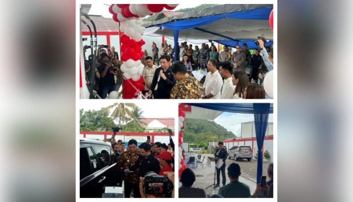 SPBU Kompak BBM Satu Harga Resmi Beroperasi di Manganitu Sangihe