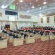 Bupati Tulang Bawang Qudrotul Ikhwan Hadiri Rapat Paripurna DPRD Rangka Peringatan HUT Tulang Bawang Ke-28 Tahun