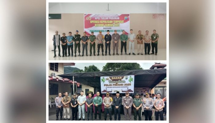 Polres Kepulauan Sangihe Siagakan Ratusan Personel dalam Operasi Ketupat Samrat 2025