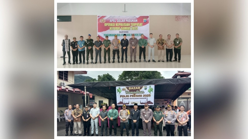 Polres Kepulauan Sangihe Siagakan Ratusan Personel dalam Operasi Ketupat Samrat 2025