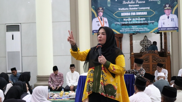 Pemkot Bandar Lampung Gelar Safari Ramadhan, Pererat Silaturahmi dan Beri Bantuan Masjid
