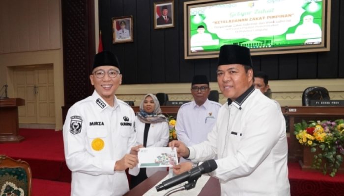 Gubernur Lampung Dorong ASN Bayar Zakat Lewat Baznas