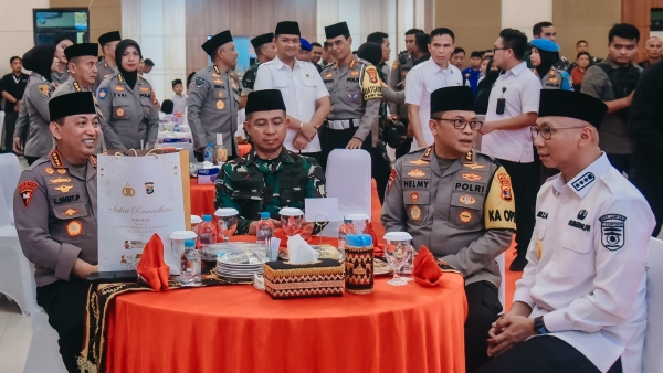 Gubernur Lampung Sambut Kedatangan Kapolri dan Panglima TNI, Perkuat Sinergi Jelang Idul Fitri