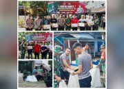 TNI-Polri Sangihe Gelar Bakti Sosial dan Berbagi Kasih Sambut Lebaran