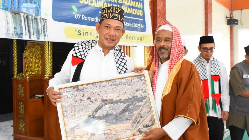 Wakil Bupati Tubaba Hadiri Dakwah Ramadhan Bersama Ulama Palestina