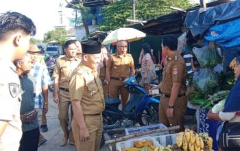 Pemkab Mesuji Relokasi PKL Pasar Simpang Pematang Usai Lebaran