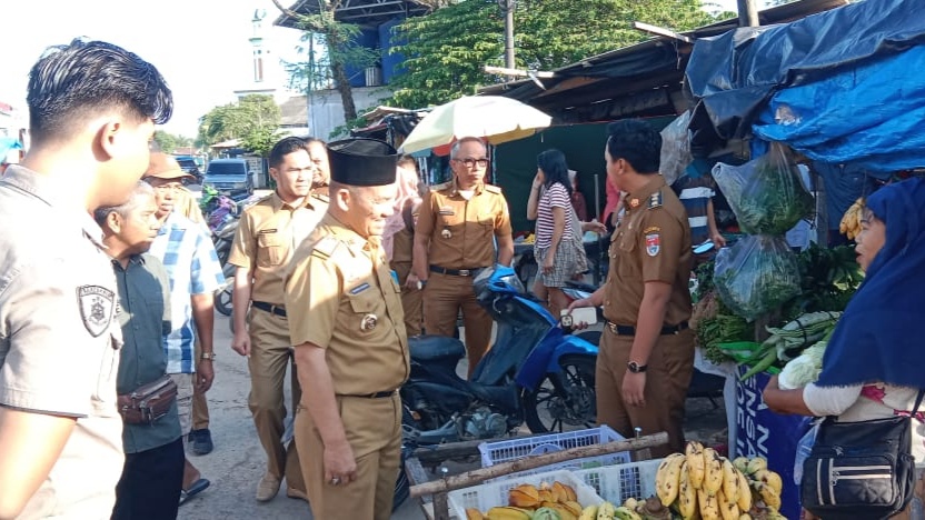 Pemkab Mesuji Relokasi PKL Pasar Simpang Pematang Usai Lebaran