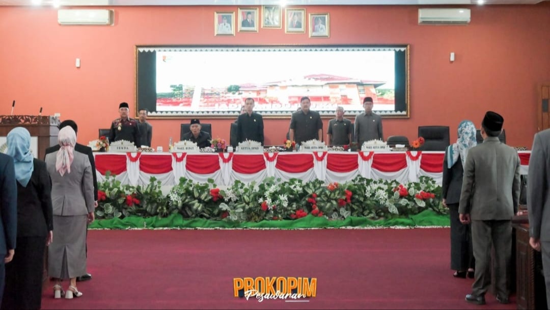 DPRD Pesawaran Bahas Sejumlah Program Prioritas dalam Rapat Paripurna Penyampaian Nota Pengantar 4 Ranperda