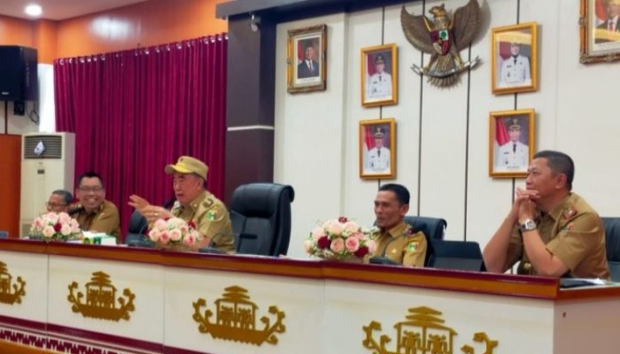 Bupati Tanggamus Pimpin Rakor Perdana, Tekankan Disiplin ASN dan Honorer