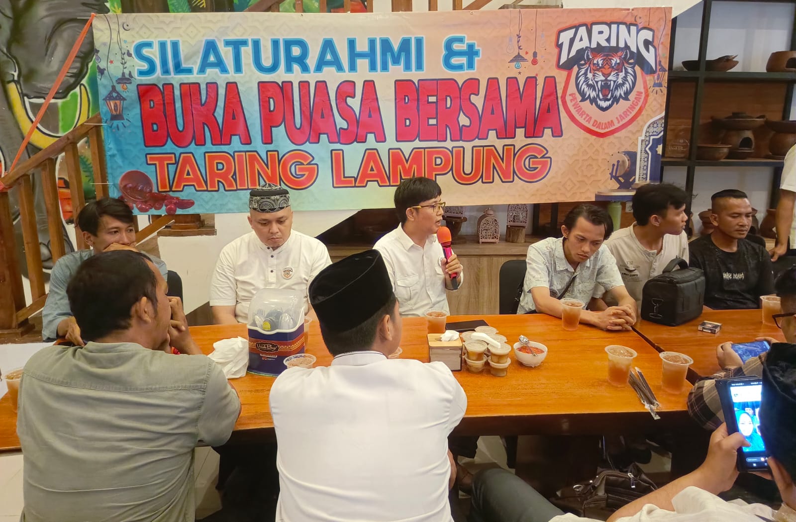 Taring Lampung Gelar Silaturahmi dan Buka Puasa Bersama, Pererat Kekompakan Anggota