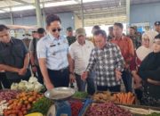 Bupati Egi Tinjau Pasar Sidomulyo, Pastikan Harga Pangan Stabil Jelang Idul Fitri