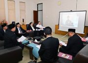 Wabup Lampung Selatan Hadiri Peluncuran IPKD dan MCP 2025 oleh KPK secara Daring