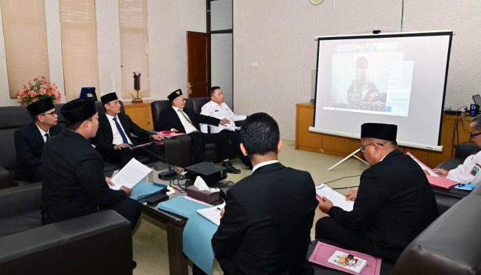 Wabup Lampung Selatan Hadiri Peluncuran IPKD dan MCP 2025 oleh KPK secara Daring
