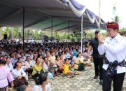 Bupati Egi Hadiri Upacara Melasti di Desa Balinuraga: Wujud Harmoni dan Toleransi Umat Beragama