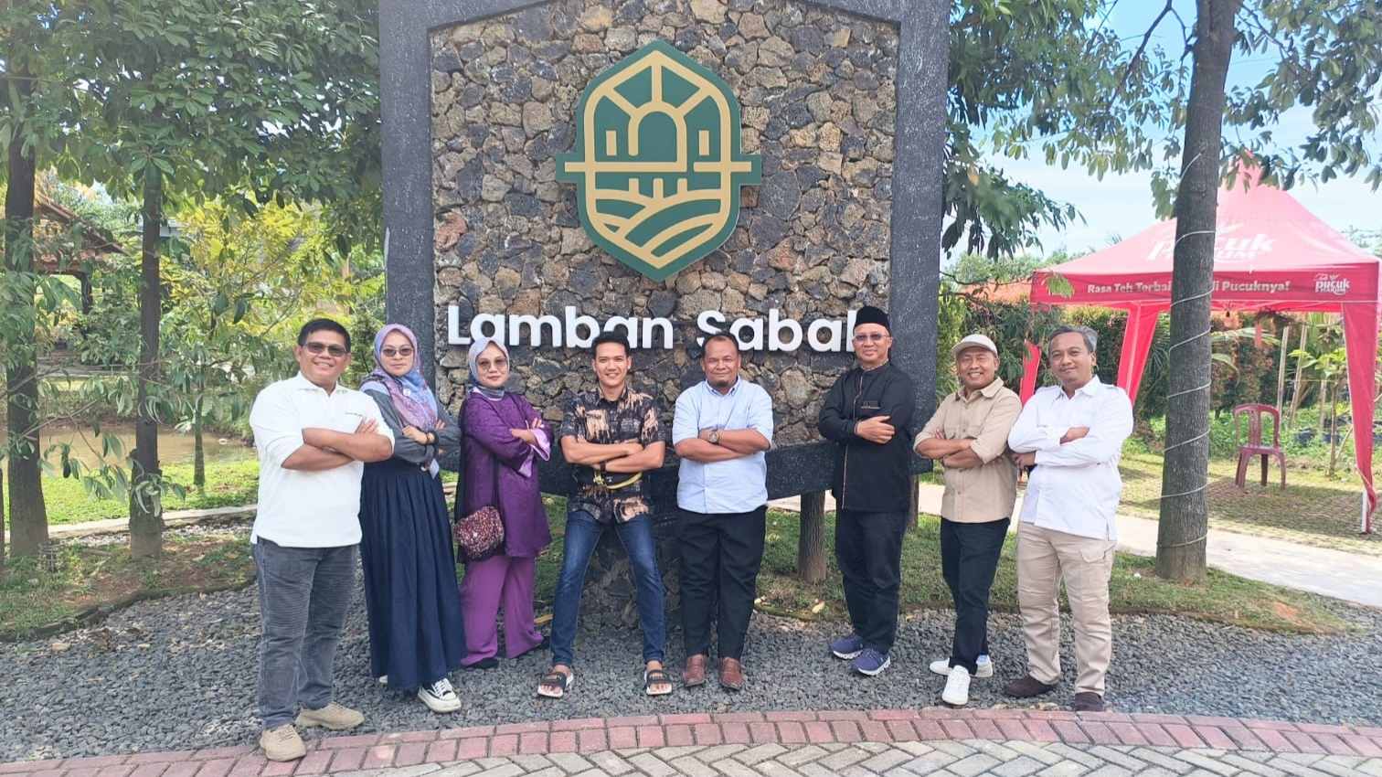 Tokoh Masyarakat Lampung Bahas Problematika Infrastruktur dan Ekonomi di Lamban Sabah