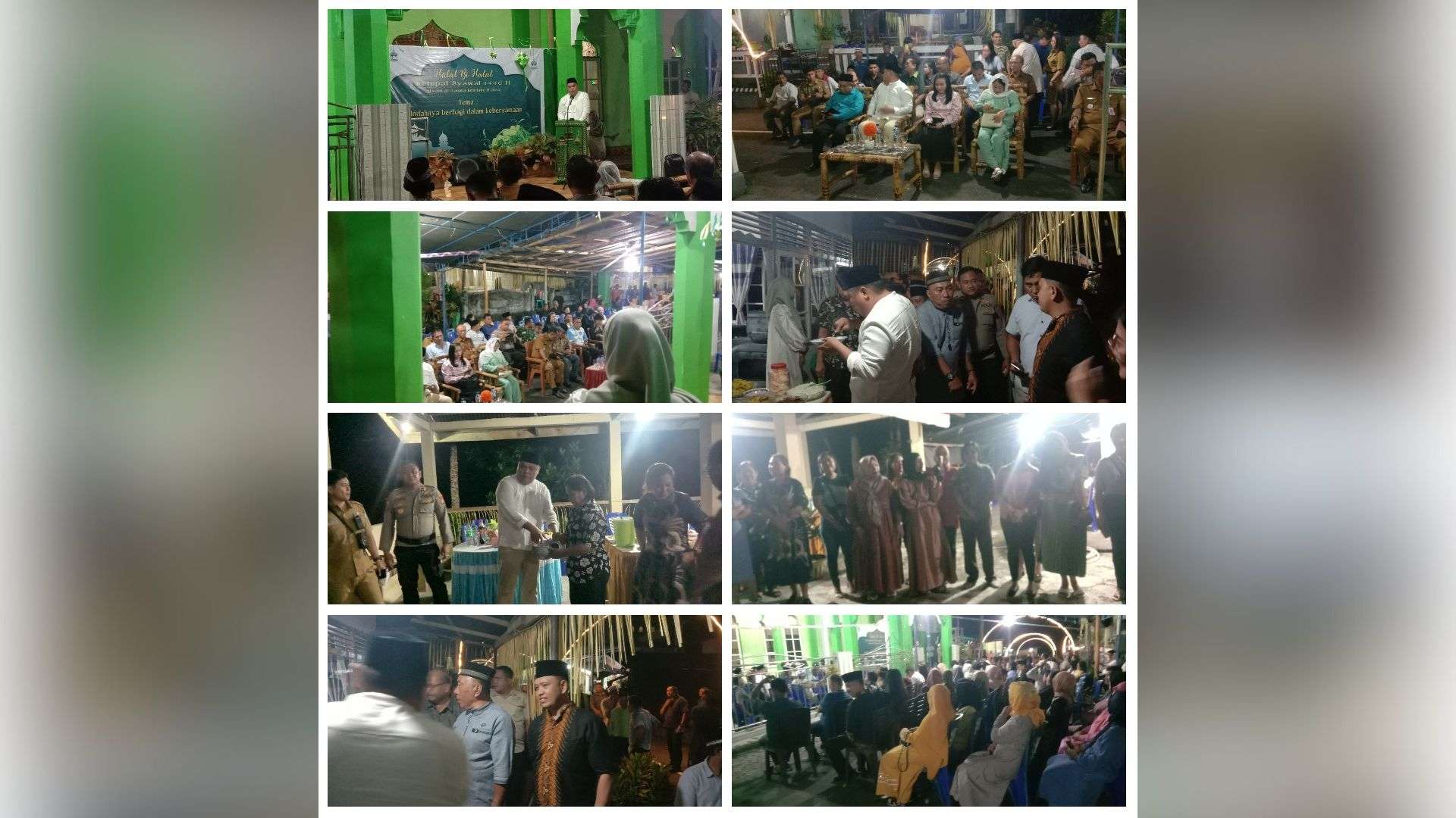 Silaturahmi Syawal di Kendahe, Wabup Sangihe Ajak Jaga Kebersamaan