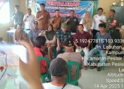 Pekon Kampung Jawa Salurkan BLT-DD Tahap I Tahun 2025 untuk 45 KPM